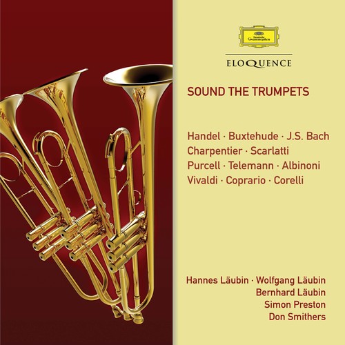 the album cover for Simon Preston / Smithers,Don - Sound The Trumpets
