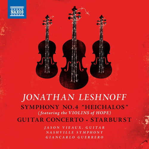 the album cover for Nashville Symphony Orchestra - Symphony No. 4, Guitar Concert