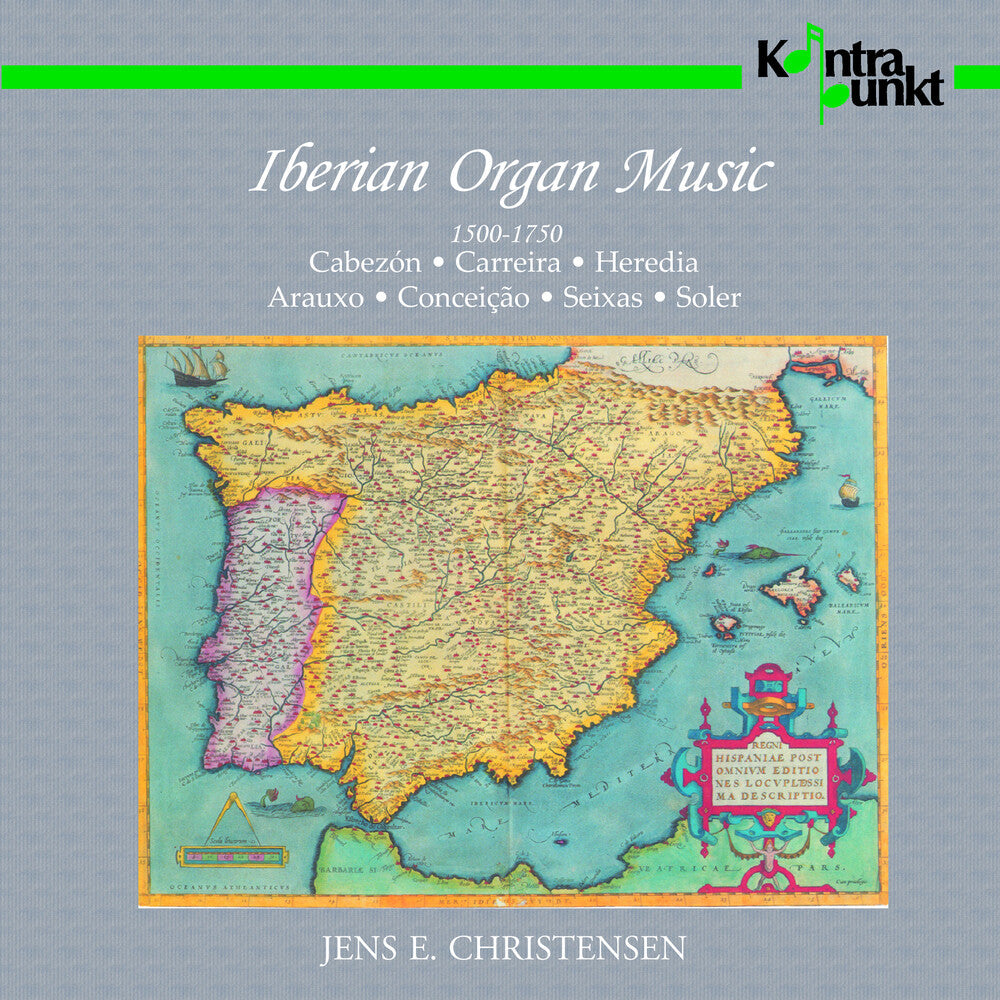 the album cover for Christiansen / Heredia / Seixas / Soler / Caberzon - Iberian Organ Music
