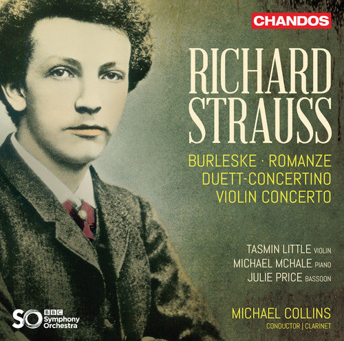 the album cover for Strauss / Little / Bbc Symphony Orchestra - Concertante Works