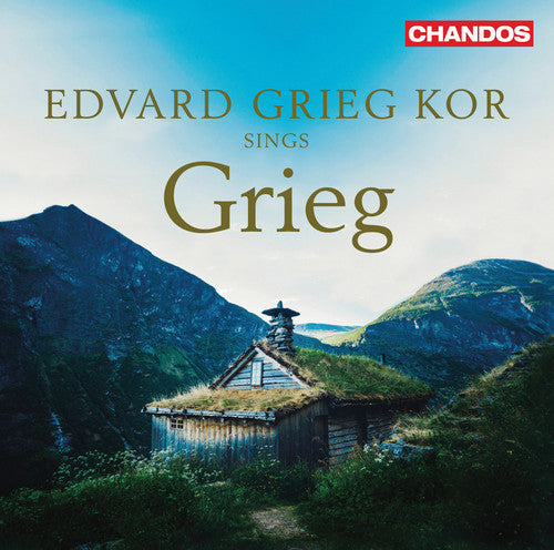 the album cover for Bull / Kor / Skrede - Edvard Grieg Kor Sings Grieg