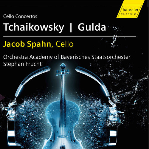 the album cover for Tchaikovsky / Spahn / Frucht - Cello Concertos