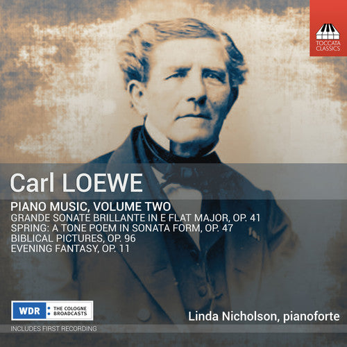 the album cover for Loewe / Nicholson - Piano Music 2
