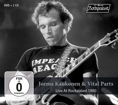 the album cover for Jorma Kaukonen & Vital Parts - Live At Rockpalast 1980
