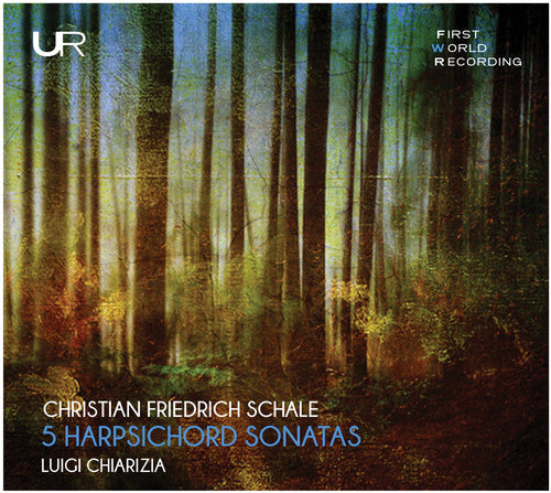 the album cover for Schale / Chiarizia - 5 Harpsichord Sonatas