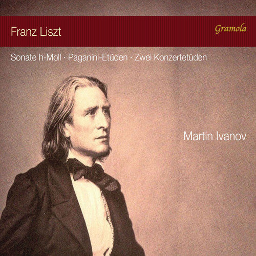 the album cover for Liszt / Ivanov - Two Concert Etudes