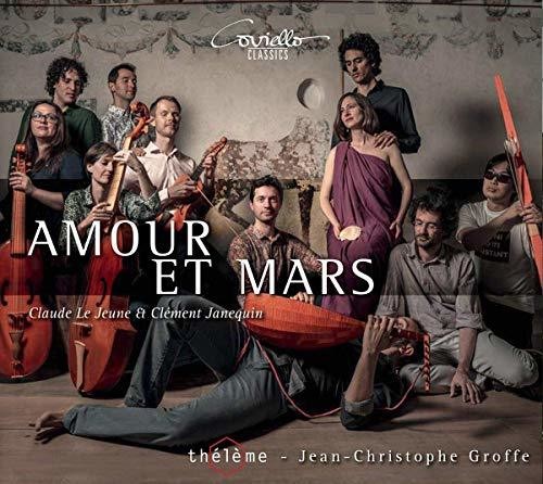 the album cover for Janequin / Theleme - Amour Et Mars