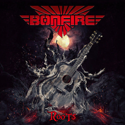 the album cover for Bonfire - Roots
