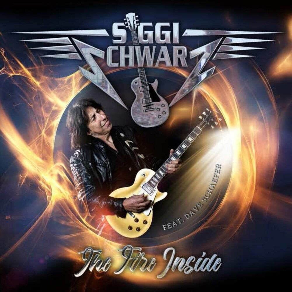 the album cover for Siggi Schwarz - Fire Inside [Digipak]