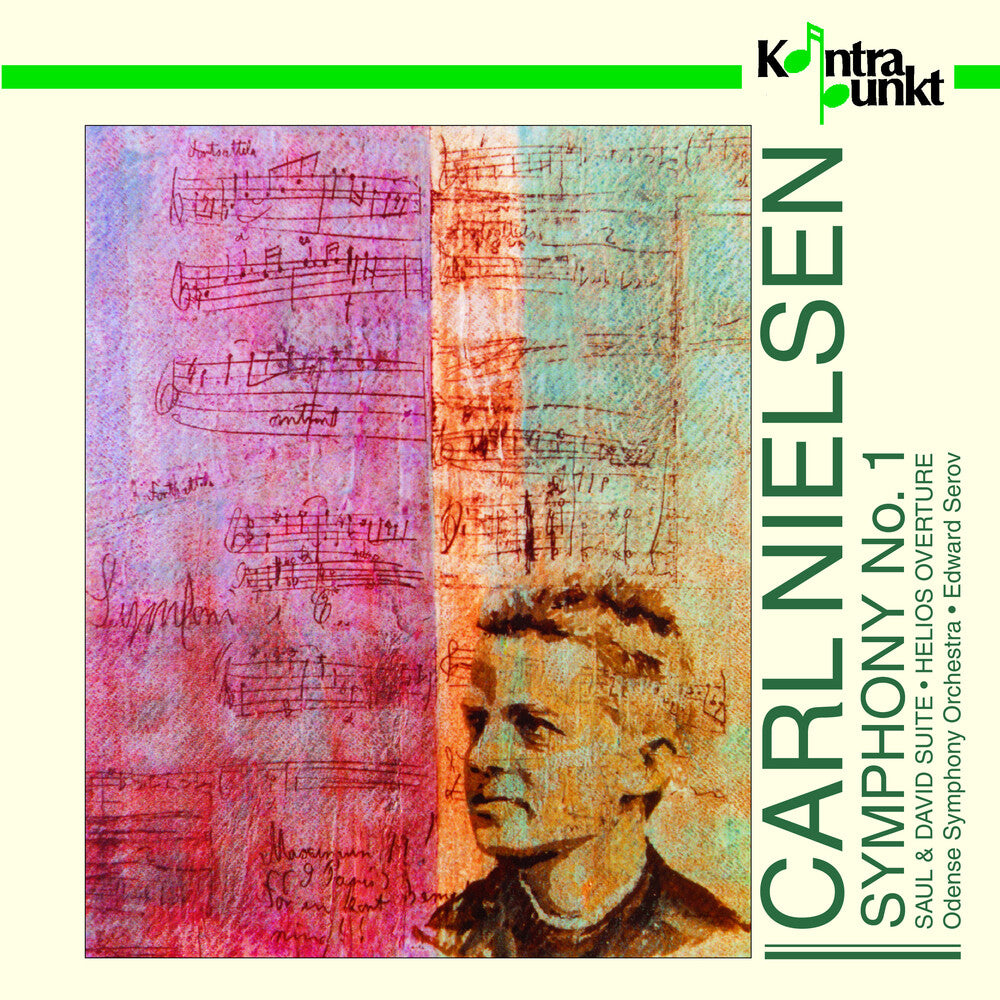 the album cover for Nielsen / Serov / Odense Symphony - Symphony 1 / Helios Overture