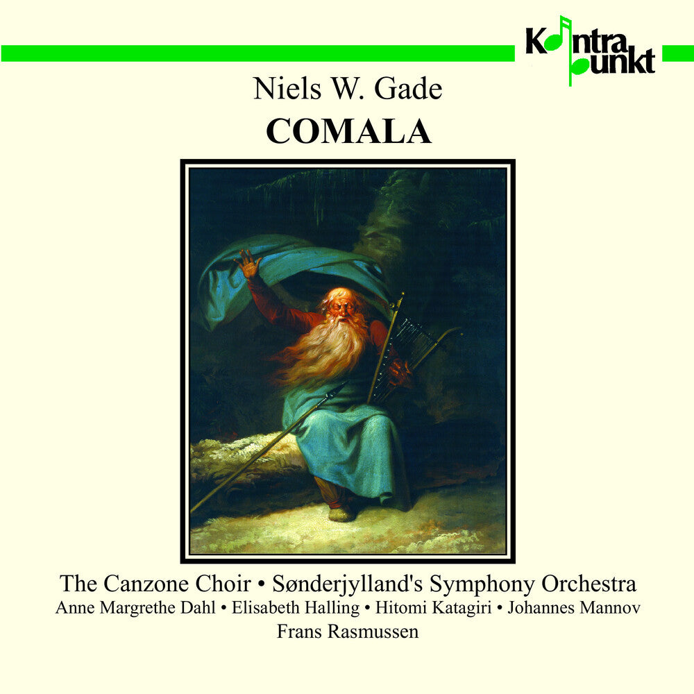 the album cover for Gade / Rasmussen / Sonderjyllands Symphony - Comala