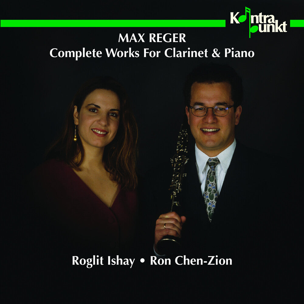 the album cover for Ishay / Chen-Zion - Clarinet & Piano Works