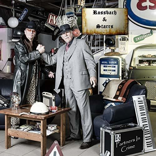 the album cover for Rossbach & Starrs - Partners In Crime