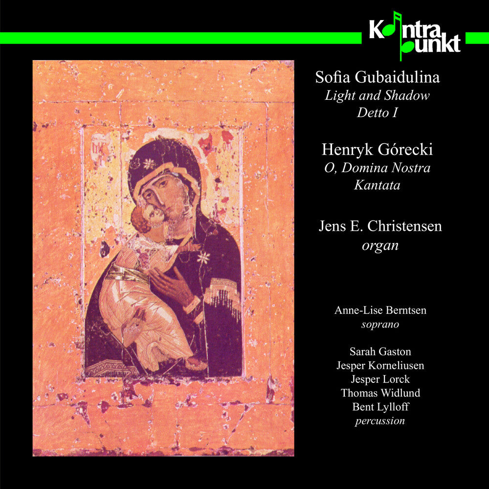 the album cover for Gubaidulina / Gorecki - Light & Shadow / Domina O  Nostra