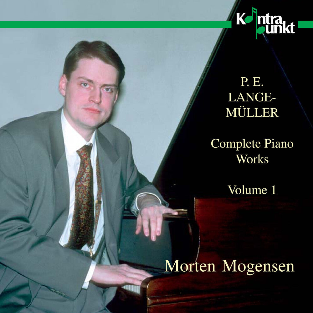 the album cover for Lange-Muller / Mogensen - Piano Music 1