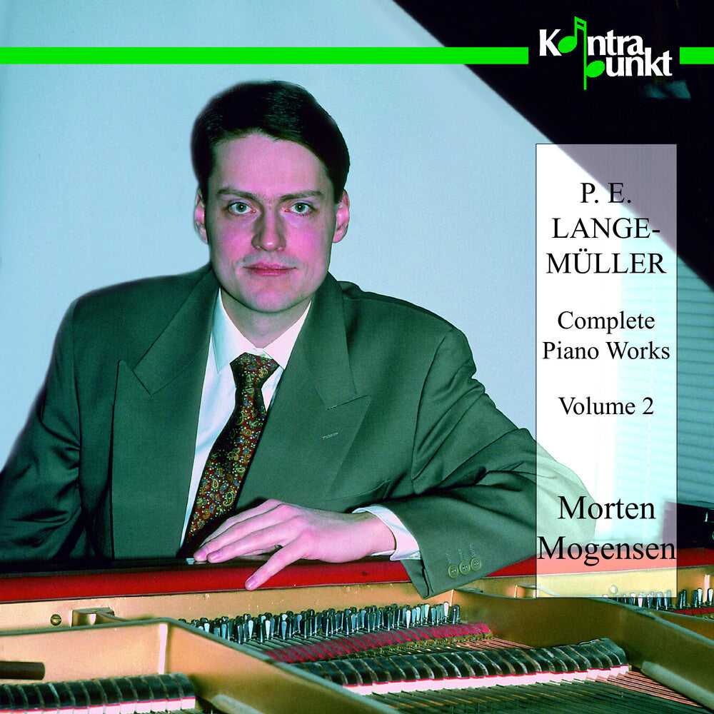 the album cover for Muller Lange - Complete Piano Works