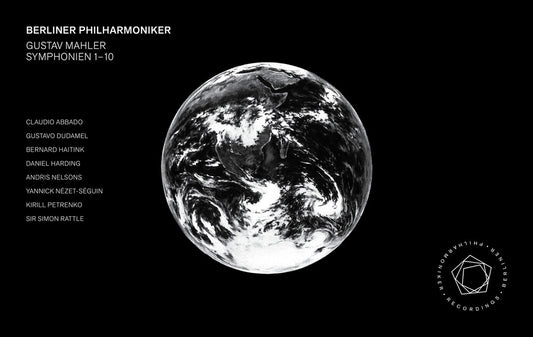 the album cover for Berliner Philharmoniker / Mahler - Symphonien 1-10
