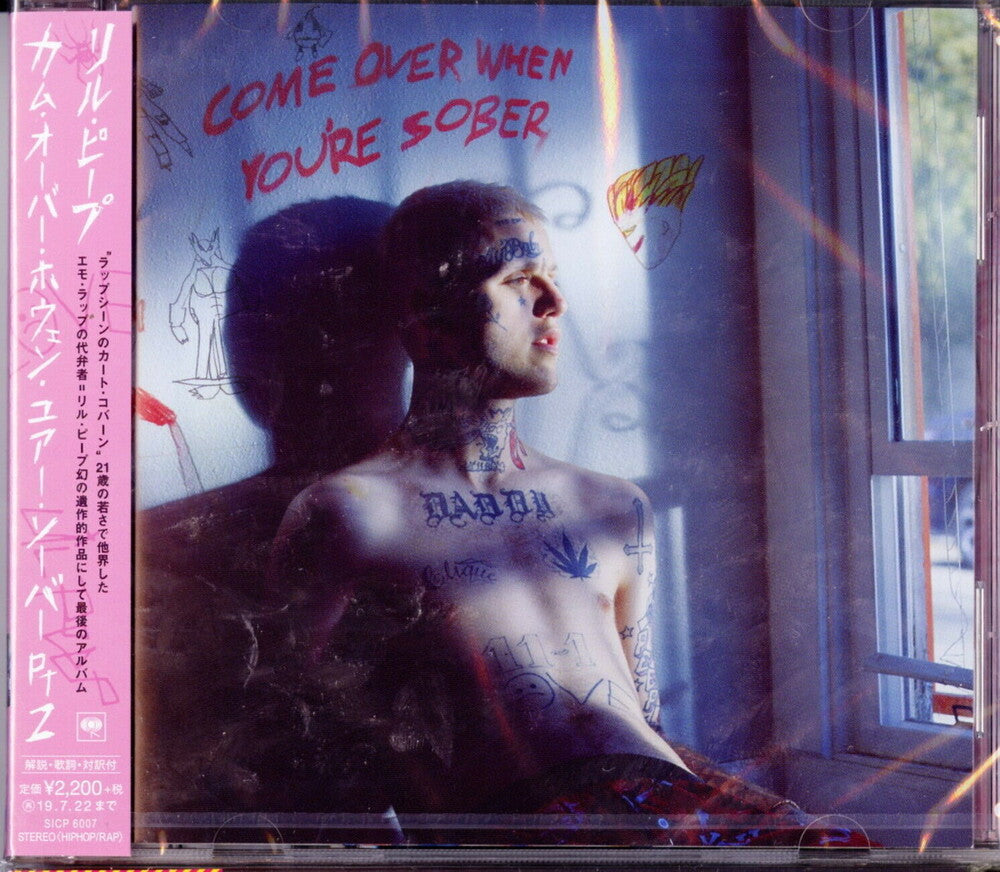 the album cover for Lil Peep - Come Over When You're Sober Pt. 2