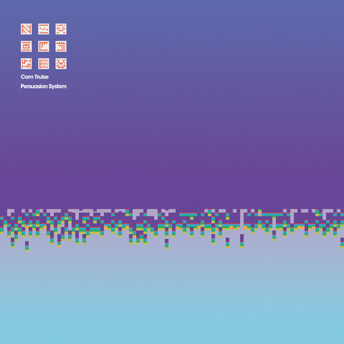 the album cover for Com Truise - Persuasion System