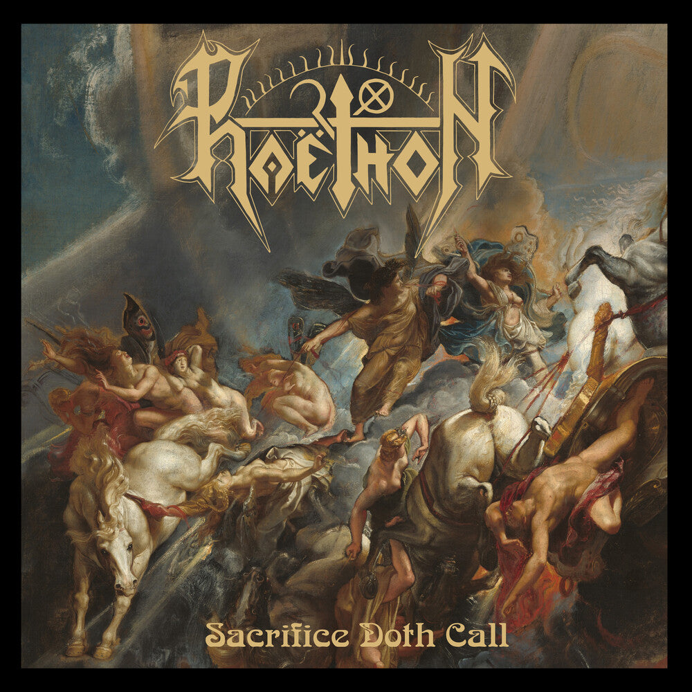 the album cover for Phaethon - Sacrifice Doth Call
