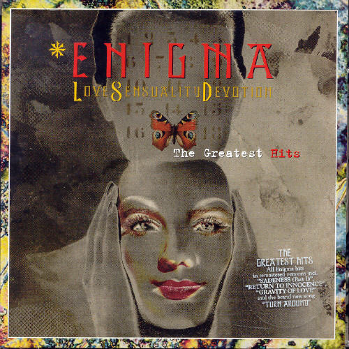the album cover for Enigma - LSD - Love Sensuality & Devotion