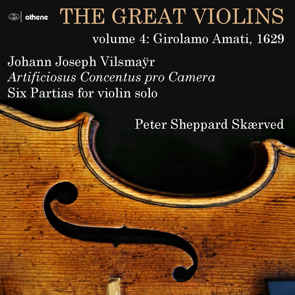 the album cover for Vilsmayr / Skaerved - Great Violins 4
