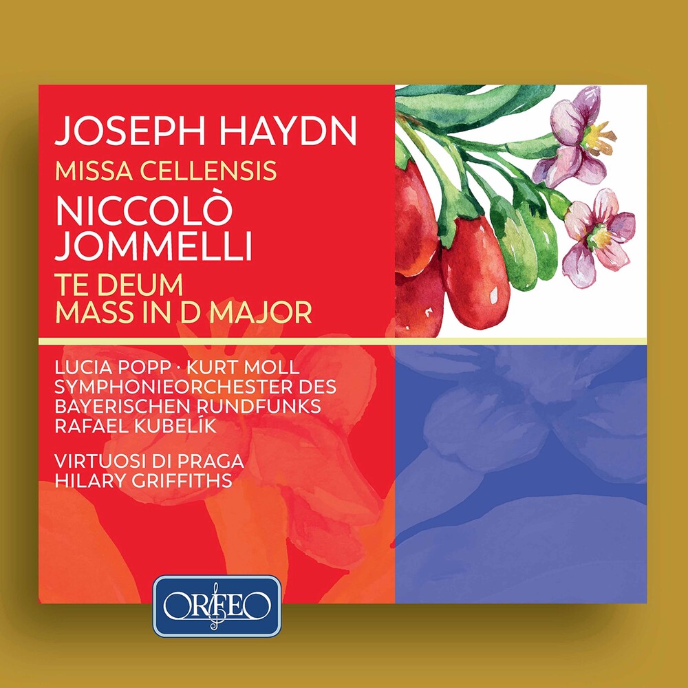 the album cover for Haydn / Virtuosi Di Praga / Griffiths - Missa Cellensis / Te Deum