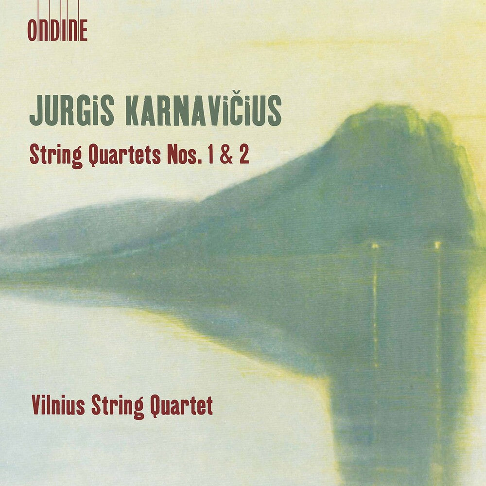 the album cover for Karnavicius / Vilnius String Quartet - String Quartets 1 & 2