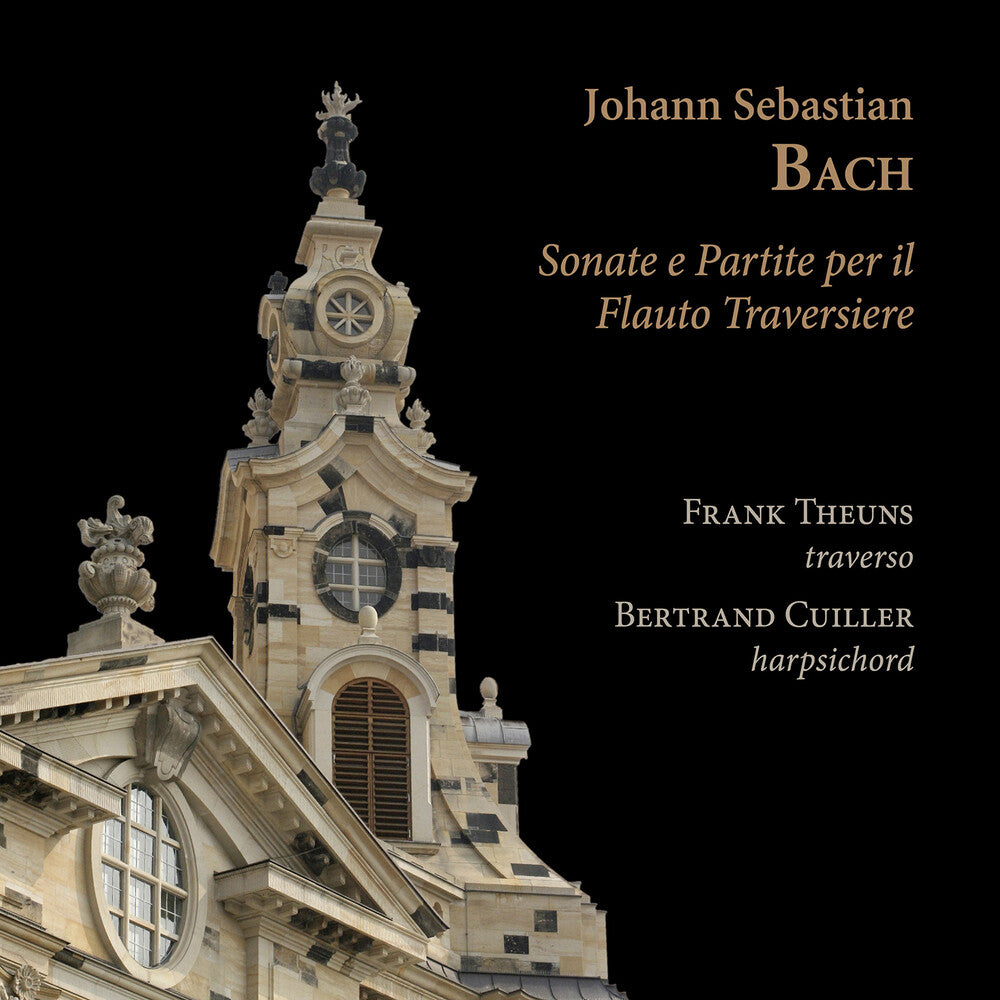 the album cover for J Bach .S. / Theuns / Cuiller - Sonate E Partite Per Il Flauto