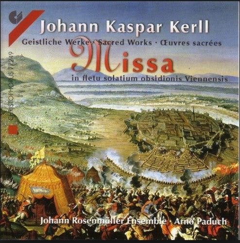 the album cover for Johann Rosenmuller Ensemble; Paduch, Arno - Choral Music
