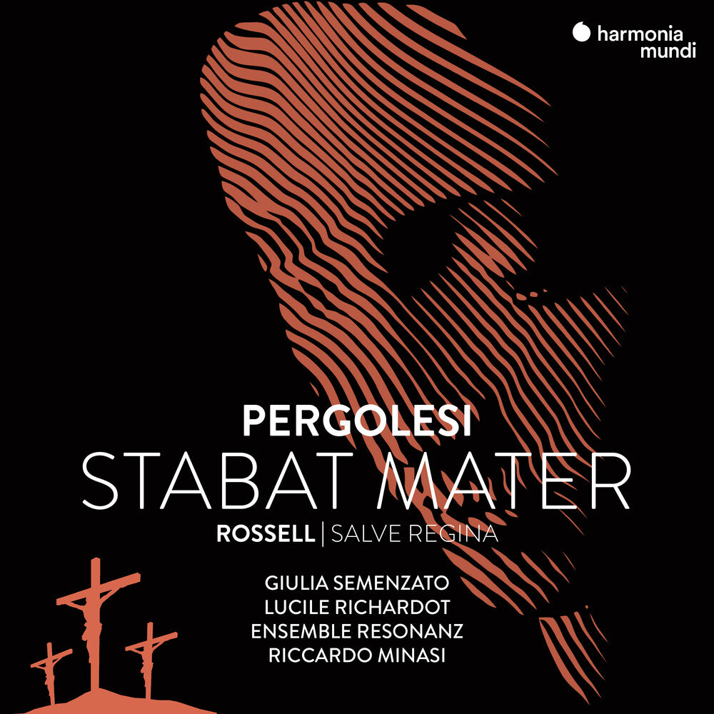 the album cover for Ensemble Resonanz / Riccardo Minasi - Pergolesi: Stabat Mater