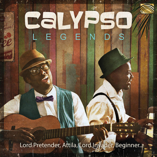 the album cover for Calypso Legends / Various - Calypso Legends