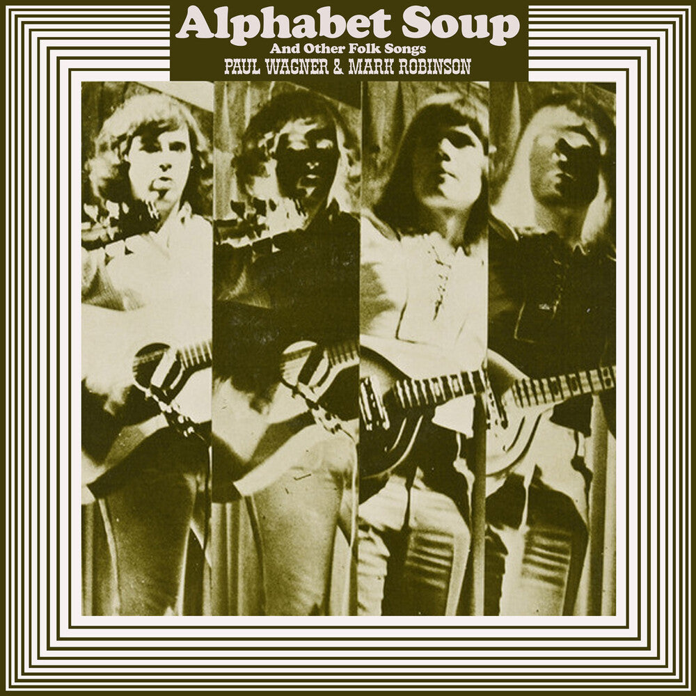 the album cover for Paul Wagner  / Robinson,Mark - Alphabet Soup (Mod)