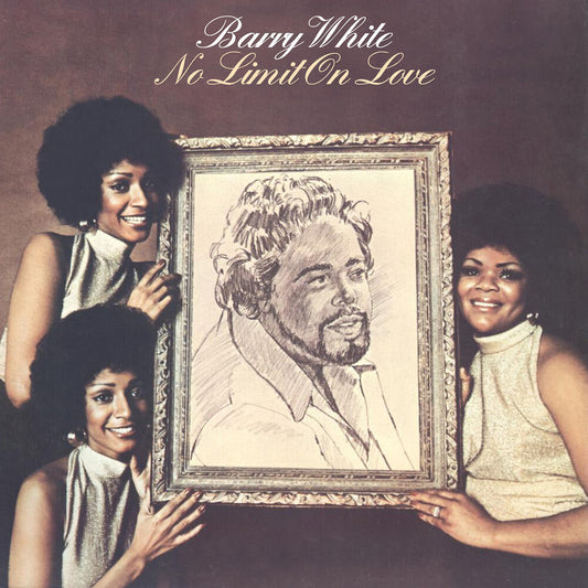 the album cover for Barry White - No Limit On Love