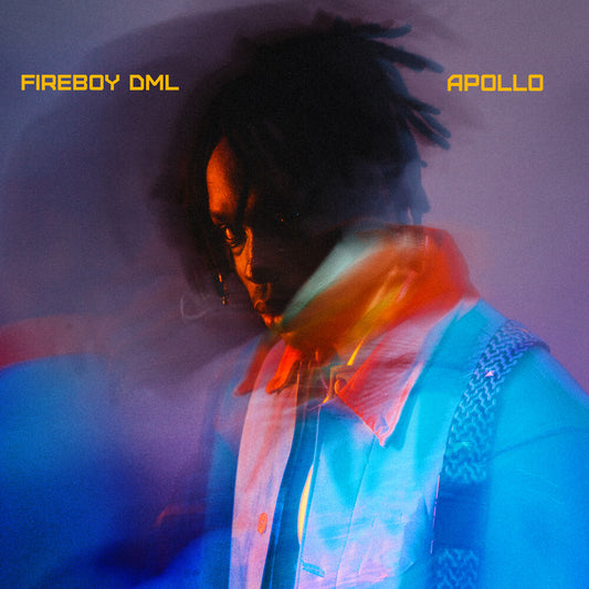 the album cover for Fireboy Dml - Apollo (Canary Yellow Vinyl & Tangerine Vinyl)