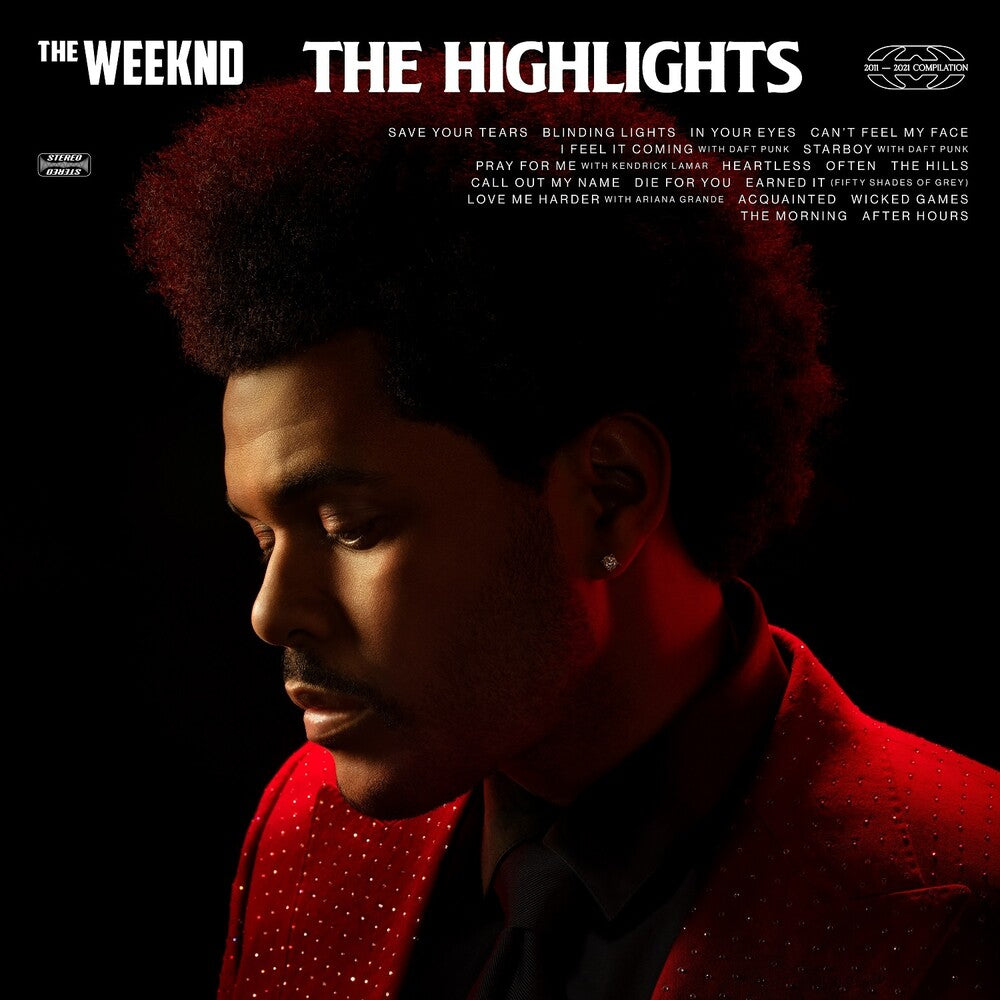 the album cover for The Weeknd - The Highlights [Clean]