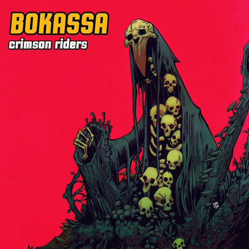 the album cover for Bokassa - Crimson Riders [Colored Vinyl] (Uk)