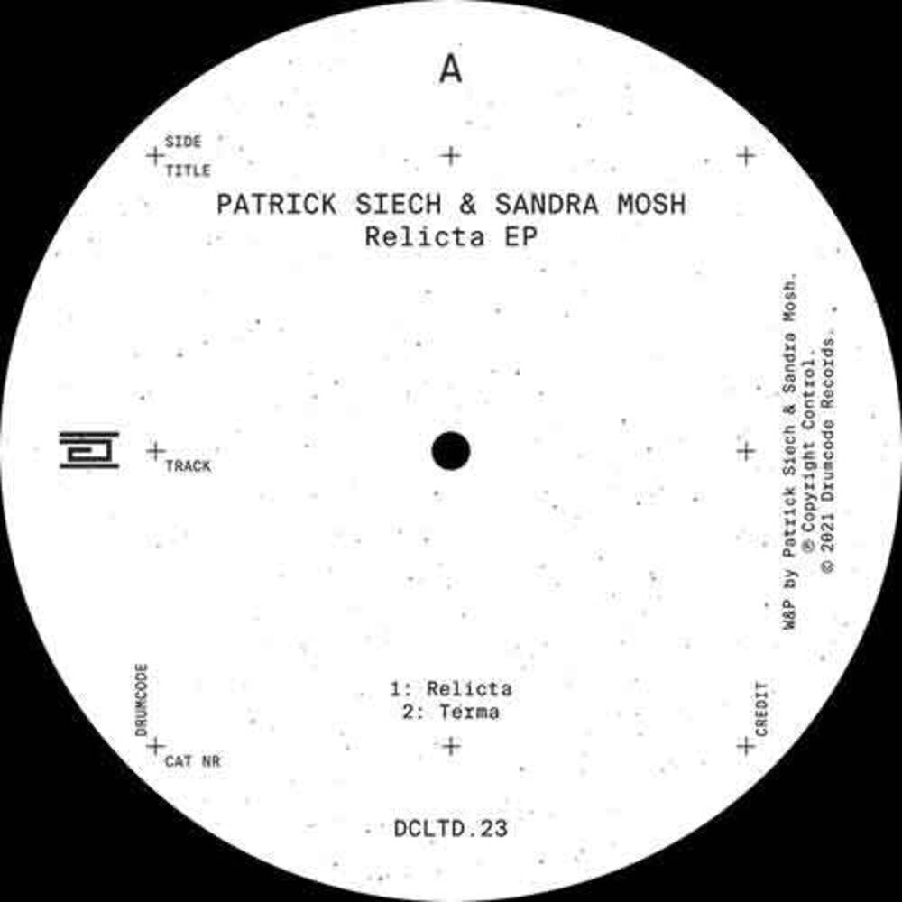 the album cover for Patrick Siech  / Mosh,Sandra - Relicta
