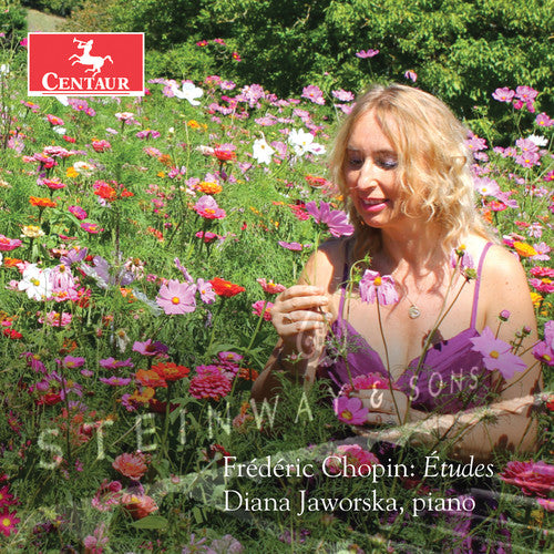 the album cover for Chopin / Jaworska - Etudes