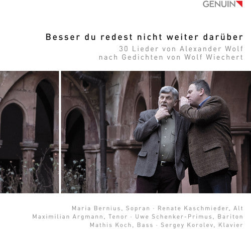 the album cover for Wolf / Bernius / Korolev - Besser Du Redest Nicht Weiter