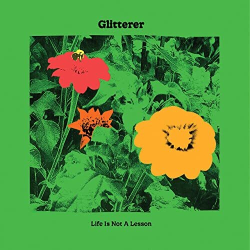 the album cover for Glitterer - Life Is Not A Lesson