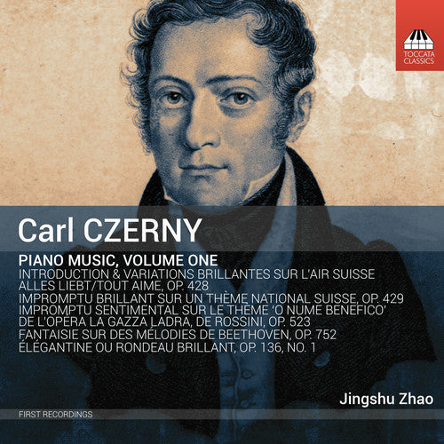 the album cover for Czerny / Zhao - Piano Music 1