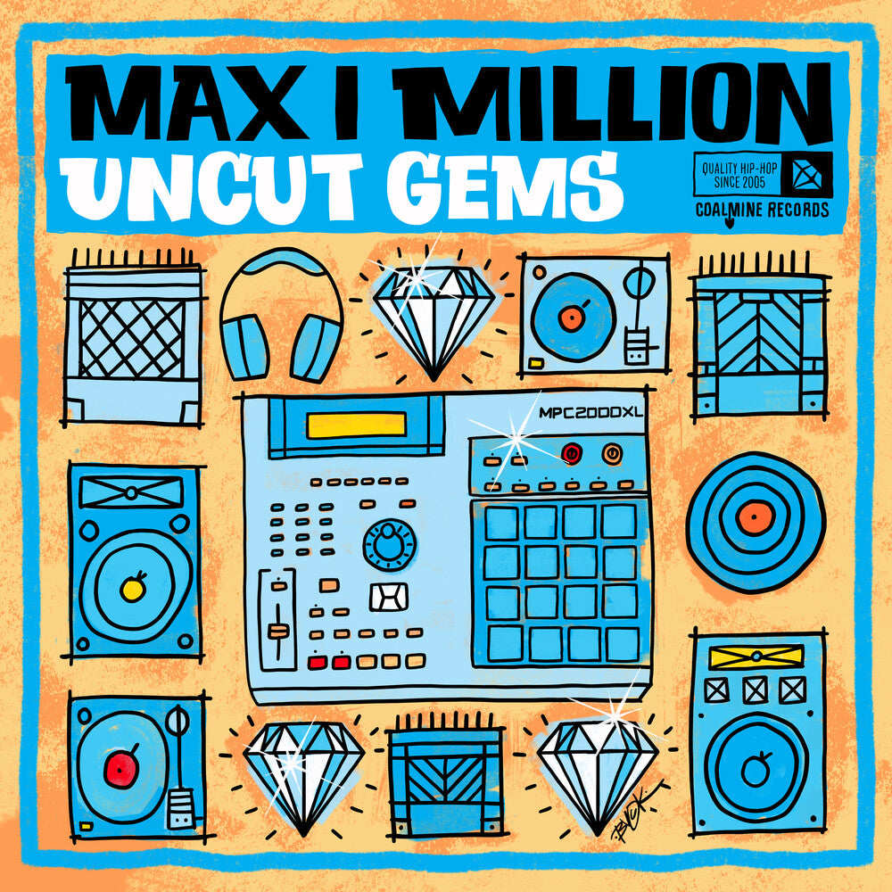 the album cover for Max I Million - Uncut Gems