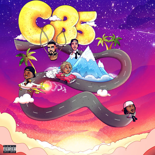 the album cover for French Montana - Cb5 [Digipak]