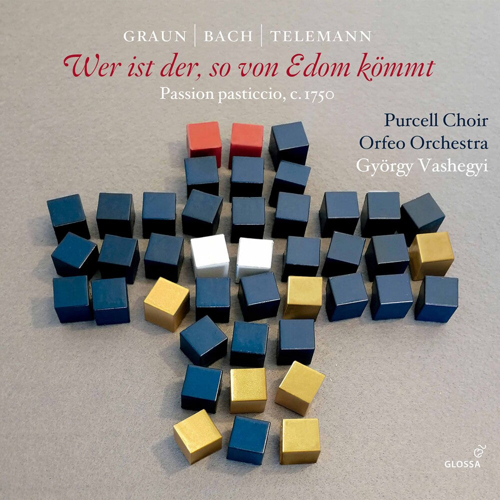 the album cover for Graun / Vasgegyi / Orfeo Orchestra - Wer Ist Der So Von Edom Kommt