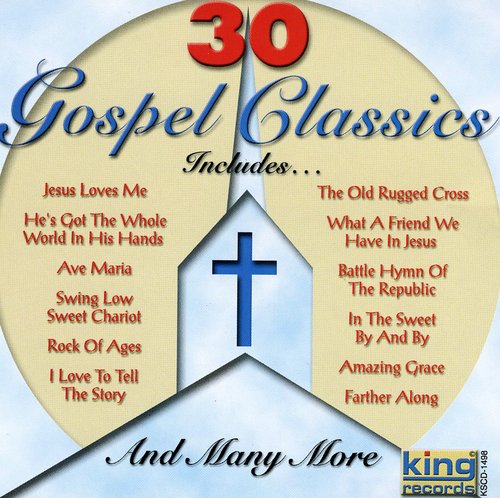 the album cover for 30 Gospel Classics - 30 Gospel Classics