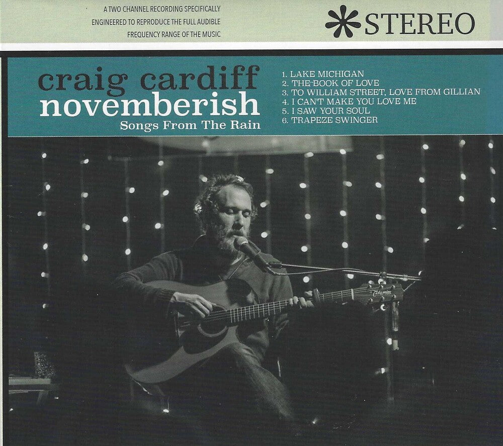 the album cover for Craig Cardiff - Novemberish (Songs From The Rain) [Digipak]