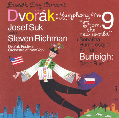 the album cover for Josef Suk - Symphony 9