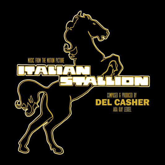 the album cover for Del Casher (Colv) (Rex) - Italian Stallion / O.S.T. (Rsd) [Colored Vinyl] [Record Store Day] [RSD Drops 2021]