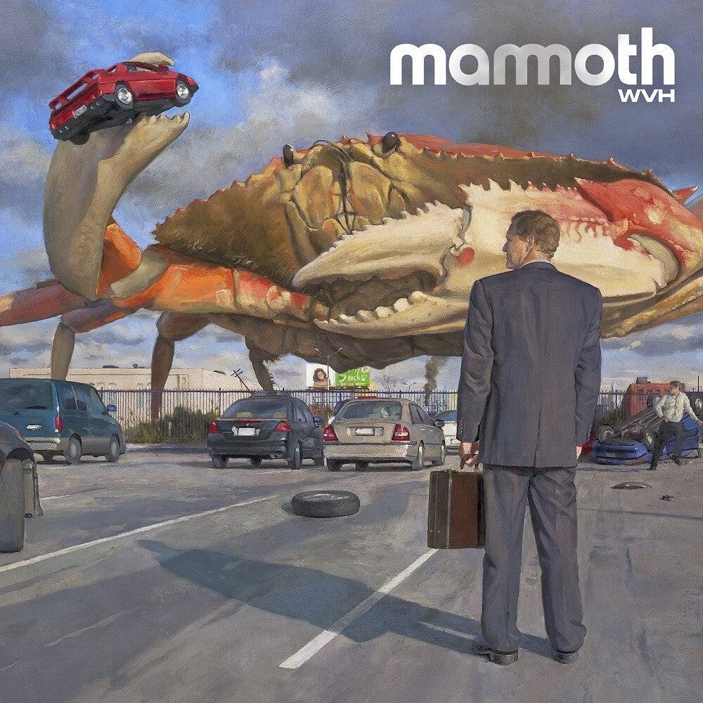 the album cover for Mammoth - Mammoth WVH [Indie Exclusive Limited Edition Black Ice Translucent 2LP]